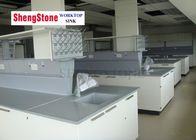 Research Institute Epoxy Resin Countertops Chemical Resistant For School Laboratory