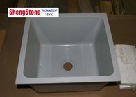 Professional Acid Resistant Lab Sink Durable With Dark Grey Color