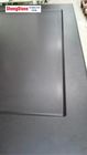 Black Color Ceramic Countertop Slab Marine / Flat Edge 1520*800*25 Mm
