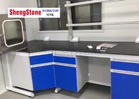 Extremely Durable Phenolic Resin Worktop For Laboratory , Black Color