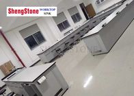 White Epoxy Phenolic Resin Board TableTop In School Physics Laboratory