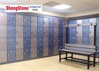 Moistureproof And Anti Beter Hpl Cabinets Customized Size For Gymnasium Use