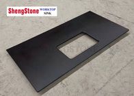 Custom Black Corrosion Resistant Epoxy Resin Lab Countertops For Analysis Room