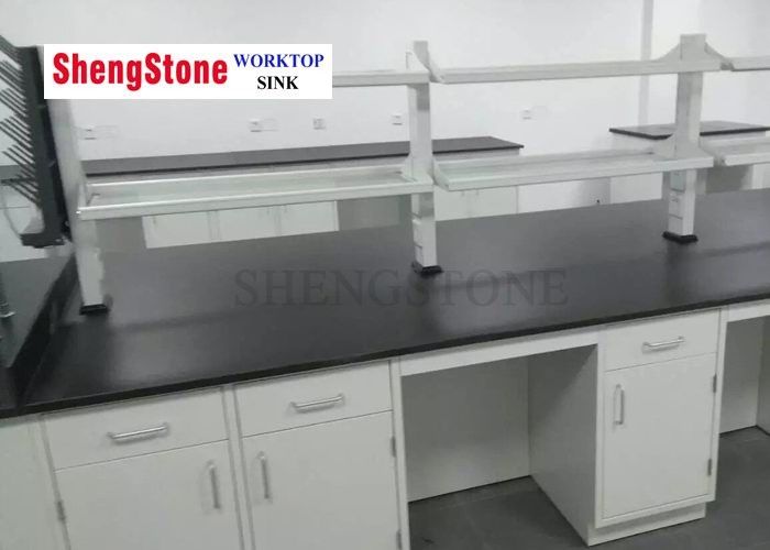 Matte Surface Phenolic Resin Worktop Laboratory Furniture Worktop 2400*1500*16 Mm