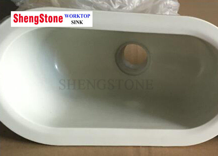 Corrosion Resistance Cup Sink / Lab Sink White Color Stability And Strong