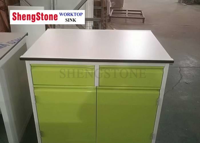 Physicochemical Plate Counter Of Phenolic Resin Worktop All Steel Cabinet In Laboratory