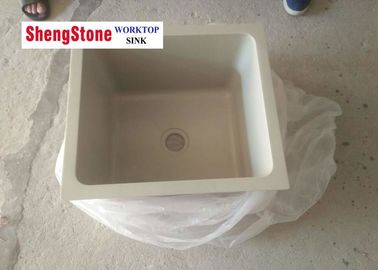 Light Grey Lab Epoxy Resin Sink Alkali Resistance 430*380*285mm