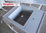 Grey Marine Sink Epoxy Resin Lab Countertops For Chemical Laboratory