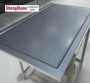 Laboratory Fume Hood Parts Ceramic Worktop Grey Color CE SGS Standard