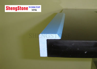 Professional Custom Lab Black Worktop Edging Strong Acid Resistance