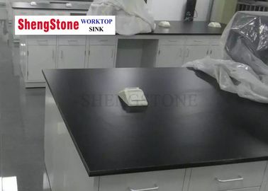 black Flat Edge Phenolic Resin Worksurfaces Laboratory Accessories 1500*750*800/850 mm