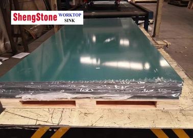 Custom Phenolic Resin Sheet Green Color For School / Hospital Lab Worktop