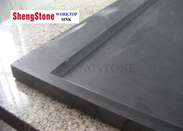 Customizing  Black Color Epoxy Resin Countertops , Modular Laboratory Furniture