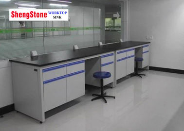 Chemical Laboratory Epoxy Resin Worktop , Square Edged Laminate Worktops