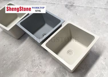 Corrosion Resistant Epoxy Resin Sink Matte Surface For Medical Laboratory