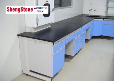 Science Lab Countertops , Epoxy Resin Laboratory Countertops Strong Acid Resistance