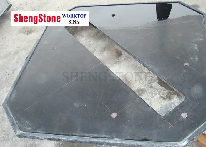 Custom Epoxy Resin Worktop Chemical Research Institute Octagon Shape