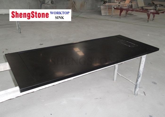 High Temperature Resistant Fume Hood Parts Laboratory Worktops Size Custom